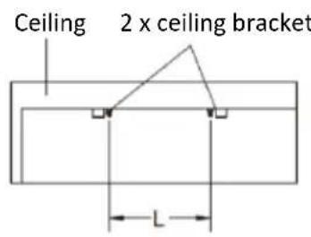 SHX SHXPIRP1200 - Ceiling mounting - 3