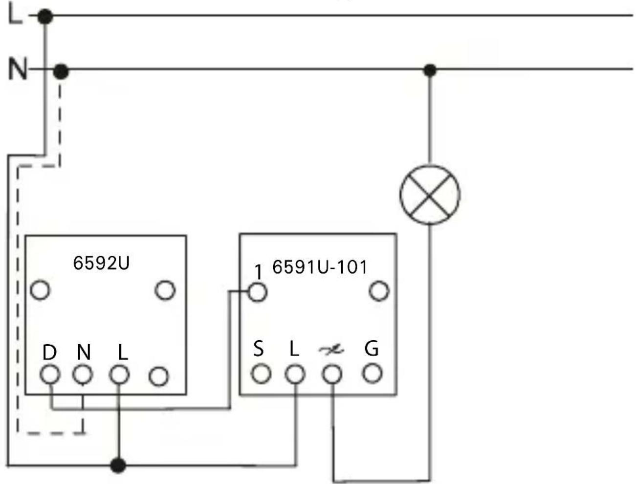 Busch-Jaeger 6592 U - Connexion - 2
