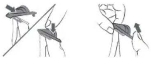 Efalock Bad Butch - HOOK THE CLIP-ON COMBS INTO PLACE: - 1