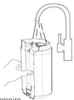 Sommertal WS450 - Istruzioni per l'uso del serbatoio dell'acqua pulita - 5