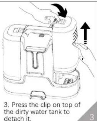 Sommertal WS450 - Dirty Water Tank Use Steps - 6