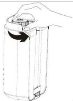 Sommertal WS450 - Pasos para usar el tanque de agua limpia - 4