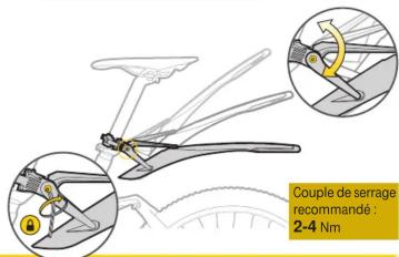 Topeak DeFender XC11 - AJUSTEMENT D'ANGLE Á SIMPLE PIVOT - 1
