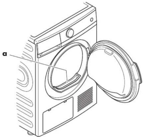 Wisberg WBDR1400A38WNB - Om het deurfilter te reinigen: - 3