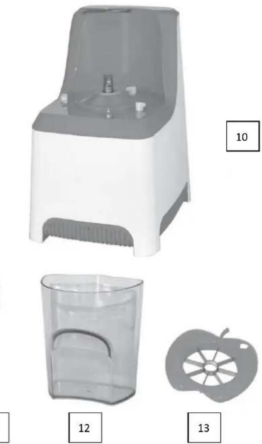 TREBS Comfortjuicer 99274 - ZUBEHOBLISTE - 2