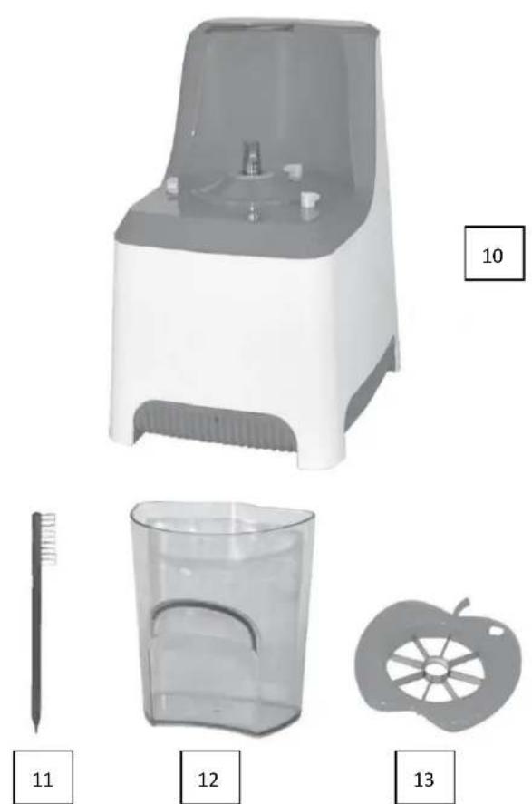 TREBS Comfortjuicer 99274 - ONDERDELEN - 2
