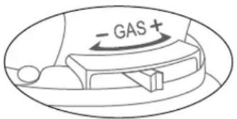Rösle 12844 - Gas adjustment dial - 1