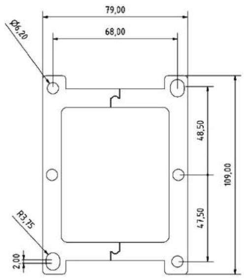 Alphacool Eisblock XPX Pro 1U - DIMENSIONEN - 8