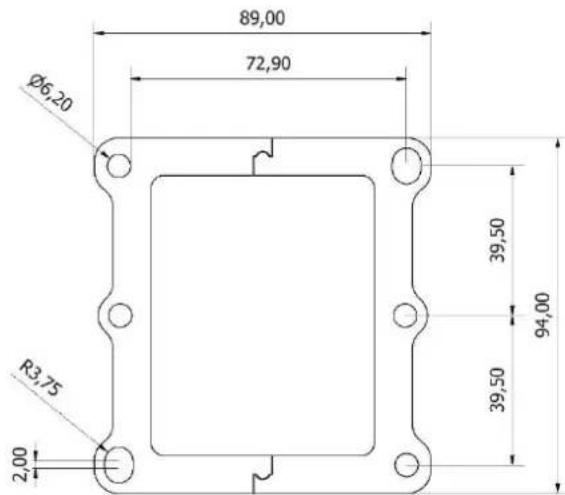 Alphacool Eisblock XPX Pro 1U - DIMENSIONS - 10