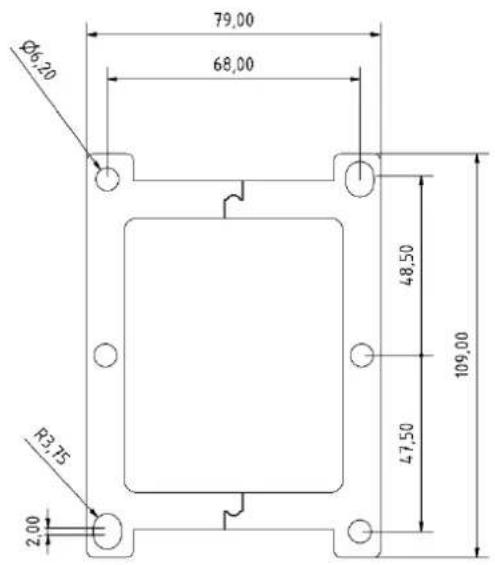 Alphacool Eisblock XPX Pro 1U - DIMENSIONS - 8