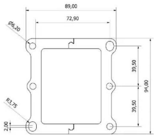 Alphacool Eisblock XPX Pro 1U - DIMENSIONS - 10