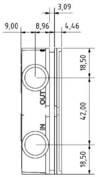 Alphacool Eisblock XPX Pro 1U - DIMENSIONS - 1