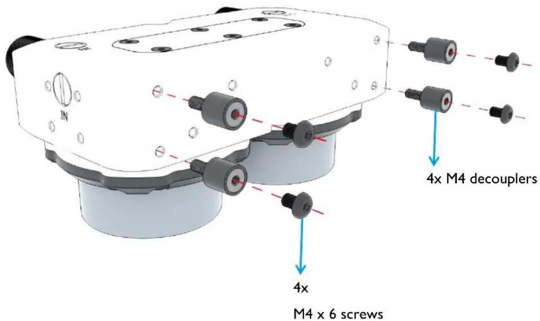 Alphacool Eisdecke D5 Dual - INSTALLATION: HANGING - 1
