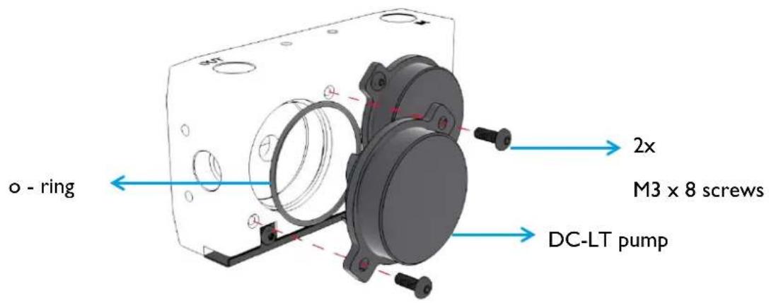 Alphacool Eisdecke D5 Dual - PUMP INSTALLATION - 3