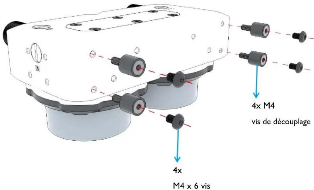 Alphacool Eisdecke D5 Dual - INSTALLATION SUSPENDUE - 1