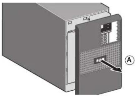 EATON 5SC1500i - Remoçao do tabuleiro suporte de bateria nos modelos em torre - 1