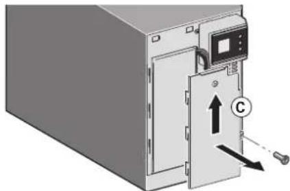 EATON 5SC1500i - Ausbau des Batteriemoduls bei Towermodellen - 3