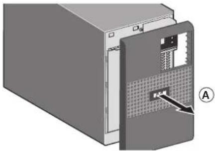 EATON 5SC1500i - Akkutelineen irrotus tornimalleista - 1