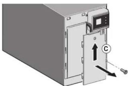 EATON 5SC1500i - Akkutelineen irrotus tornimalleista - 3