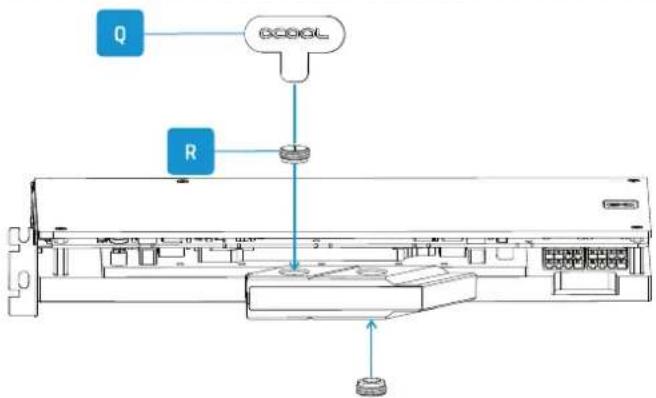 Alphacool Eisblock Aurora Acryl RX 7900XTX Reference - Préparer la carte graphique - 4
