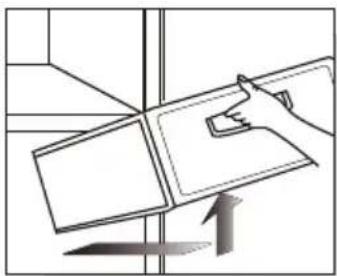 TCL RF260BWE0 - Método de desmontagem de acessórios - 2