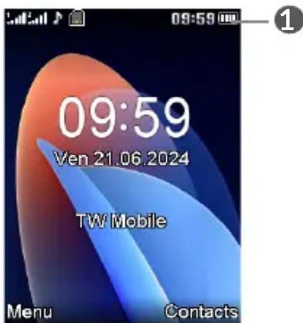 TCL Onetouch 5023 - Écran d'accueil - 1