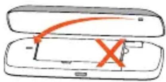 TCL LinkZone MW45A - Step 4: Close back cover: - 2