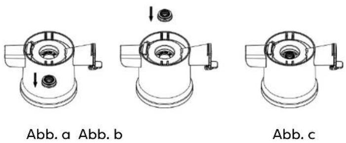 CIARRA CBSJ046-G - Appuyez sur la valve en silicone pour la fermer correctement et hermétiquement après le nettoyage. - 1