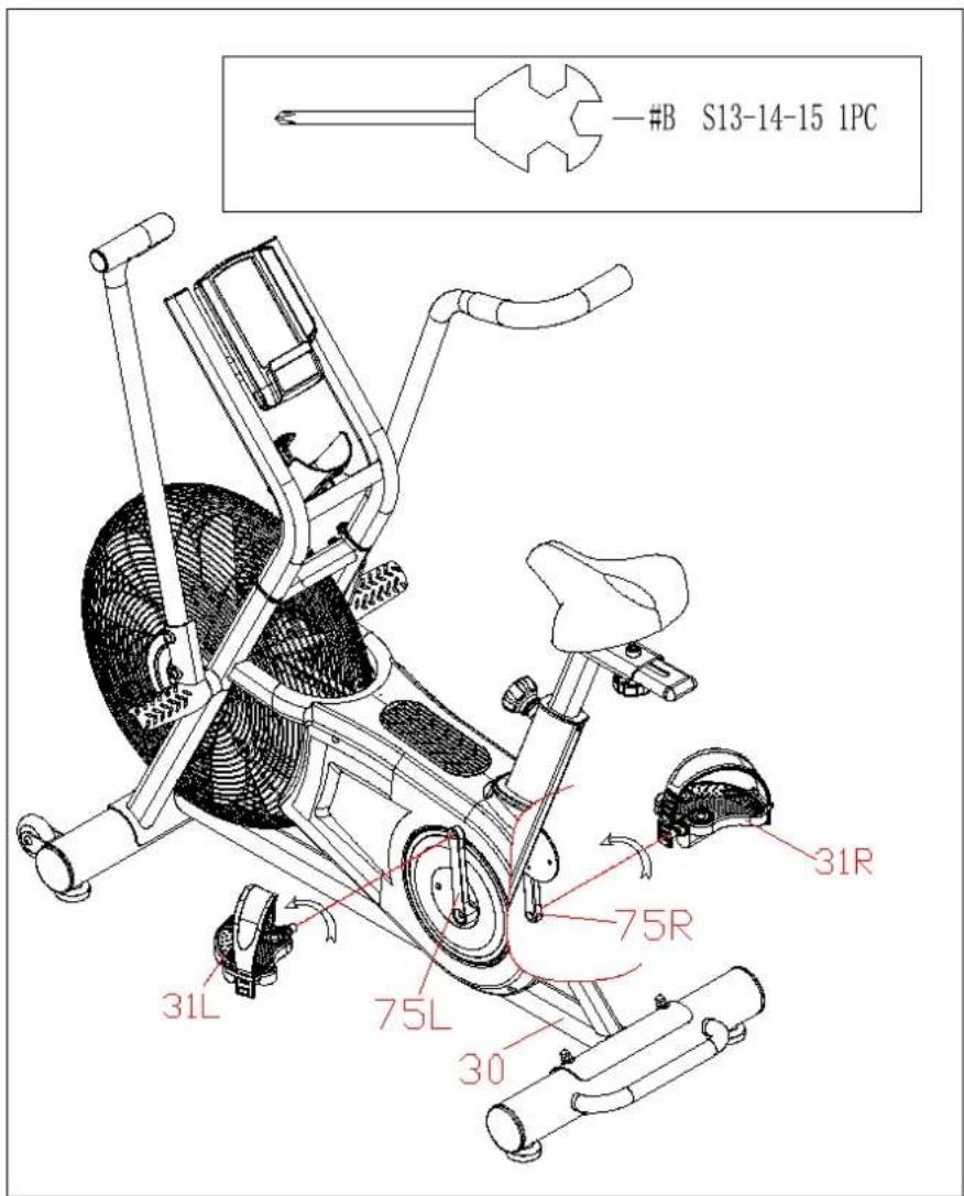 Toorx BRX AIR 300 - ÉTAPE 6 : - 1