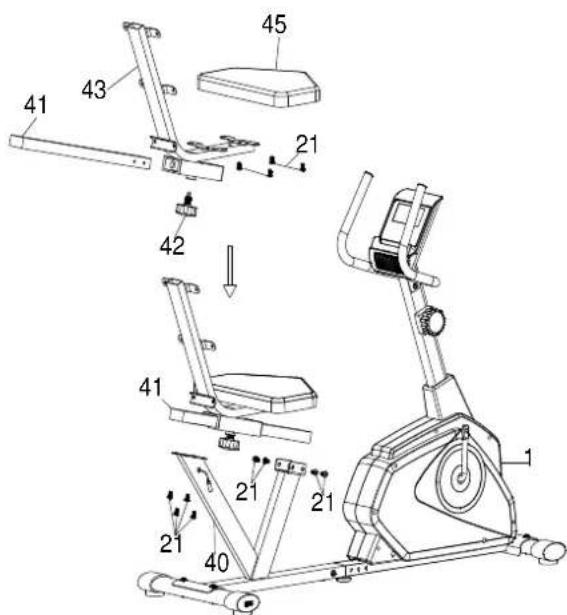 Toorx BRX-65 - Étape 1 : - 4