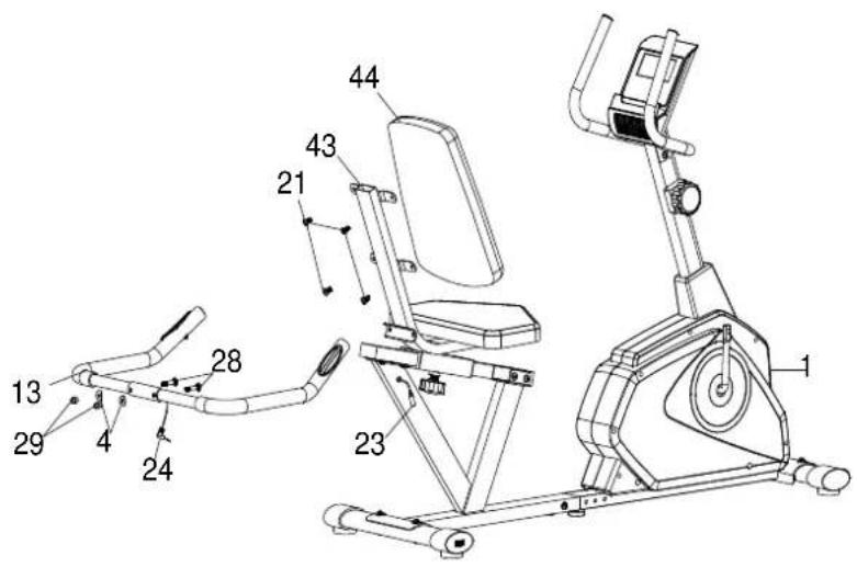 Toorx BRX-65 - Étape 1 : - 5