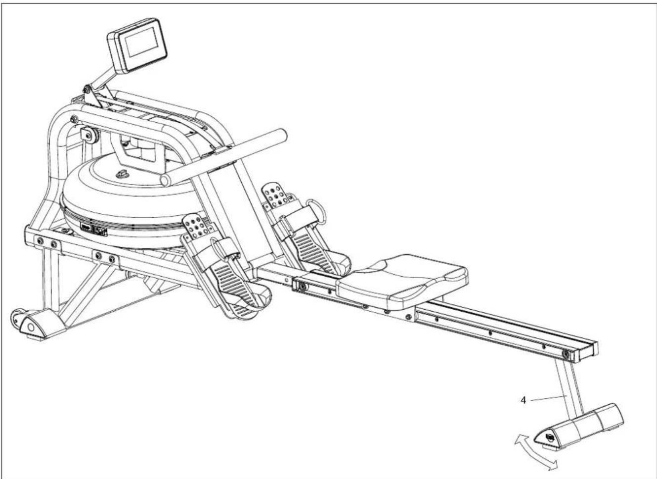 Toorx ROWER SEA - GUIDE DE RÉGLAGE - 1