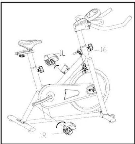 Toorx SRX-40 S - ATTENTION : VOUS DEVEZ BIEN FIXER LE GUIDON - 1