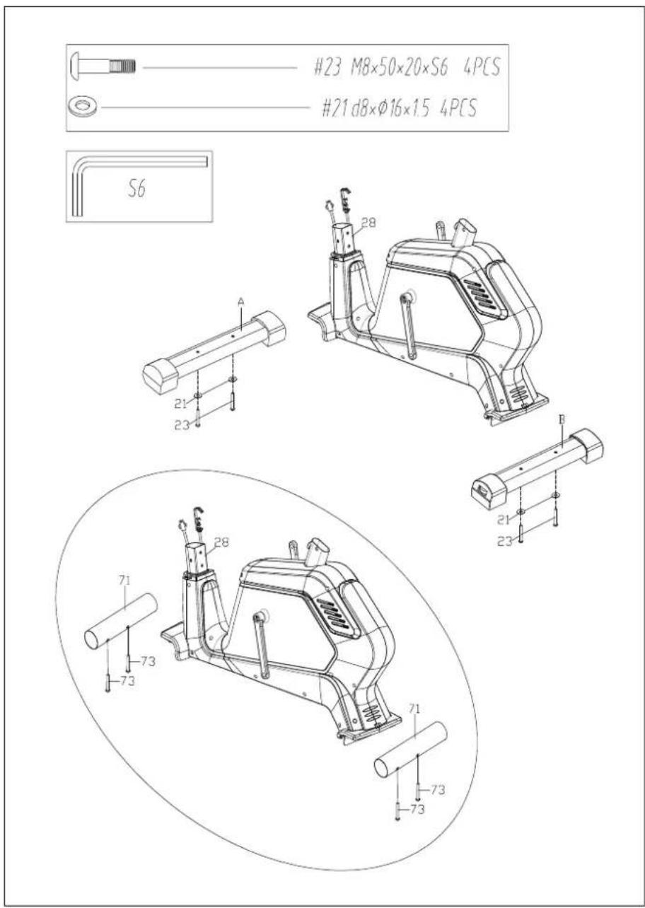Toorx BRX 85 EVO - INSTRUCTIONS D'ASSEMBLAGE - 1