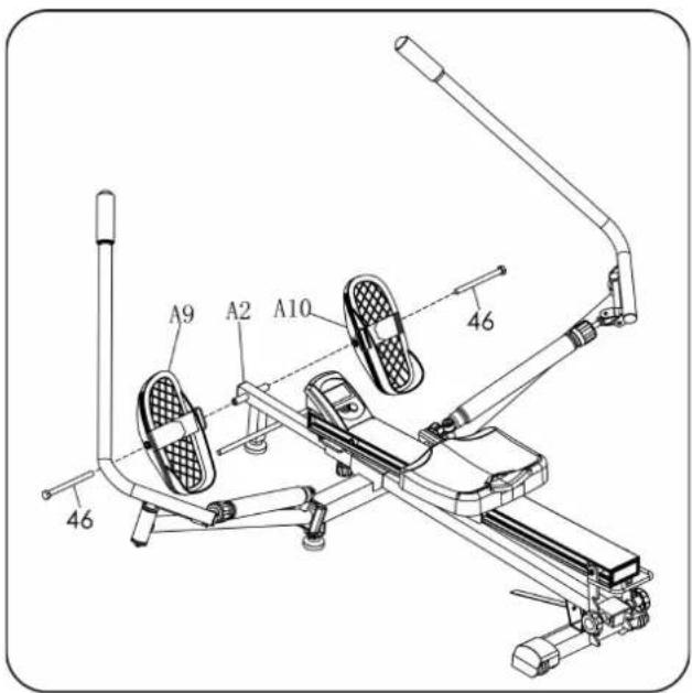 Toorx ROWER MASTER - Étape 8 : - 1