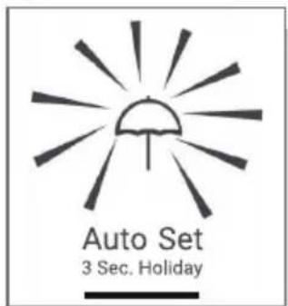 HAIER HFR3718ENPT - Holiday function - 1