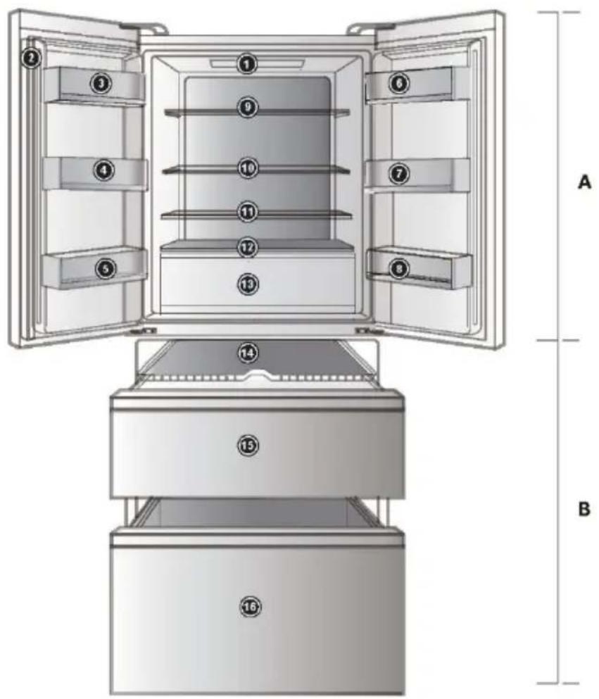 HAIER HFR3718ENPT - UWAGA - 1