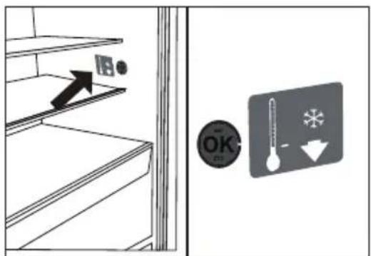 HAIER HFR3718ENPT - OPTIONAL: OK-temperature indicator - 1
