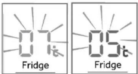 HAIER HFR3718ENPT - Adjust the temperature for fridge - 1
