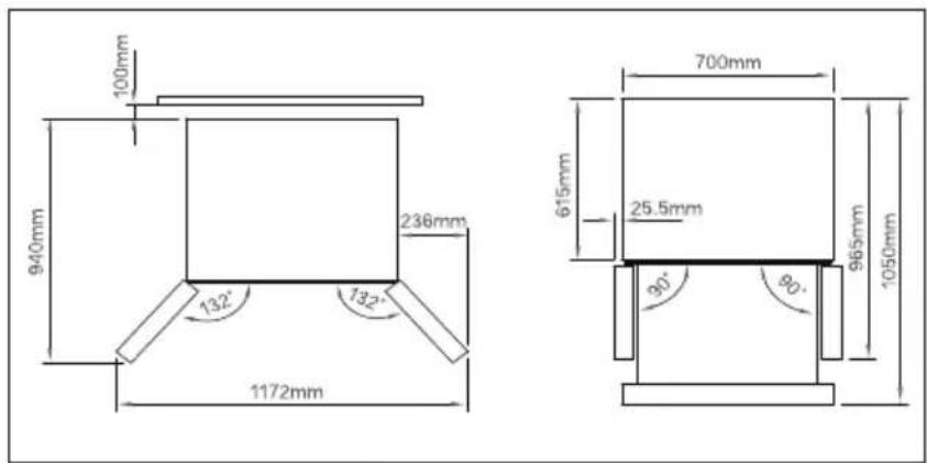 HAIER HFR3718ENPT - Space recommendation - 1