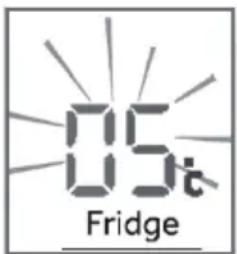 HAIER HFR3718ENPT - Ajustarea temperaturii frigiderului - 2