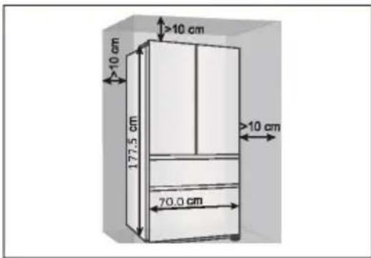 HAIER HFR3718ENPT - Alinhar o aparelho - 1