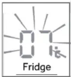 HAIER HFR3718ENPT - Ajustarea temperaturii frigiderului - 1