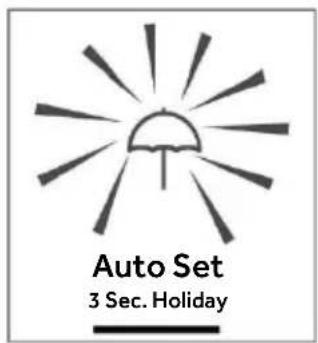 HAIER HFR3718ENPT - „Holiday“ funkcija - 1