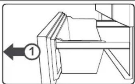 HAIER HFR3718ENPT - Removable lower freezer drawer - 1