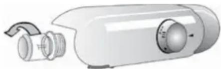 BAUKNECHT BKGIS 20F23 - Жарыкдиодты шам лампасын алмастыру (құрылғының үлгісіне қарай) - 2