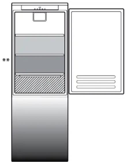 BAUKNECHT BKGIS 20F23 - Cómo almacenar alimentos frescos y bebidas - 1