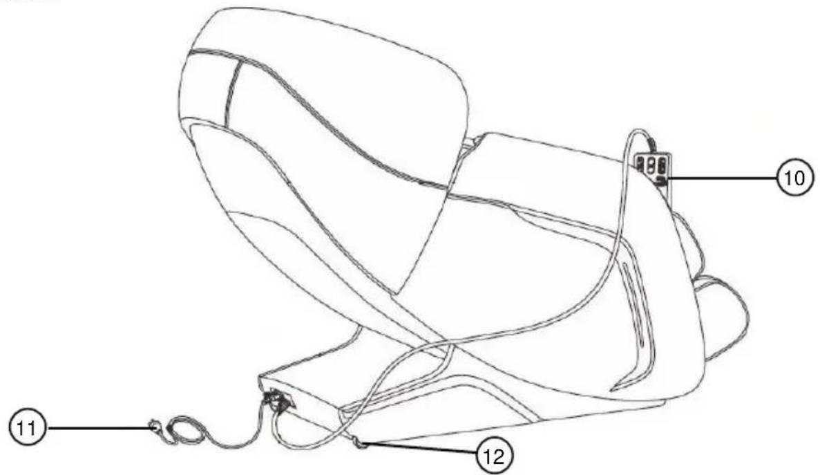 Newgen Medicals ZX-7091 - Massagesessel - 2