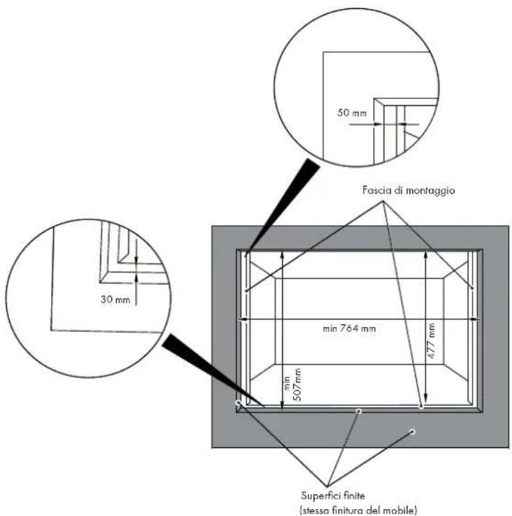 Fulgor Milano FUTO 310 TEM IX - INSTALLAZIONE A FILO - 1