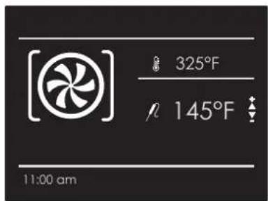 [325°F 145°F 11:00 am